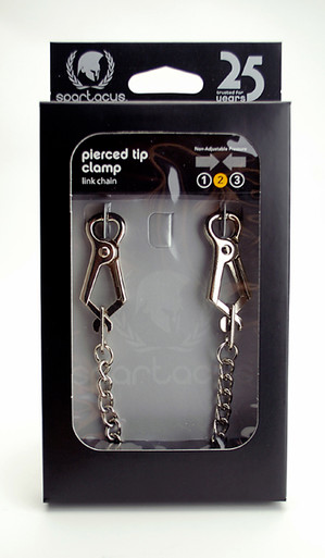 PIERCED CLAMP W/ LINK CHAIN | SPF17 | [category_name]