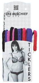 SEX & MISCHIEF RUBBER TICKLER 12PC ASST. | SS73000 | [category_name]