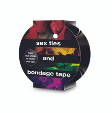 SEX TIES & BONDAGE TAPE BLACK | CREUSSTBTB | [category_name]