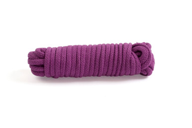 BONDAGE ROPE PURPLE COTTON | DJ210001 | [category_name]