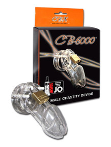 CHASTITY CLEAR 3 1/4IN COCK CAGE | CB6000CL | [category_name]