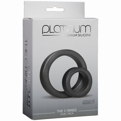 PLATINUM SILICONE C RING CHARCOAL | DJ010801 | [category_name]