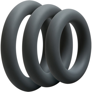 OPTIMALE 3 C-RING SET THICK SLATE | DJ069005 | [category_name]