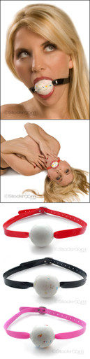 JAWBREAKER GAG BLACK STRAP | KL913 | [category_name]