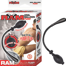 RAM ANAL BALLOON PUMP BLACK | NW24542 | [category_name]