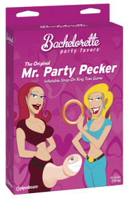 BACHELORETTE MR PARTY PECKER INFLATABLE RING TOSS | PD501100 | [category_name]