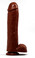 CRAZY THICK 12IN COCK BROWN BULK | BN26426B | [category_name]