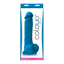 COLOURS PLEASURES 8IN DILDO BLUE | NSN040527 | [category_name]