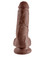 KING COCK 8IN COCK W/BALLS BROWN | PD550729 | [category_name]