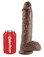 KING COCK 10IN COCK W/BALLS BROWN | PD550929 | [category_name]