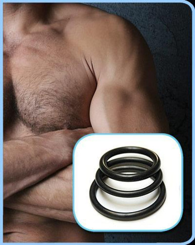 RUBBER COCK RINGS 3 PACK | KL673 | [category_name]