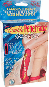 DOUBLE PENETRATOR COCKRING RED | NW19141 | [category_name]
