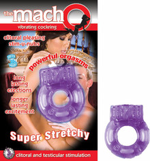 MACHO VIBRATING COCKRING PURPLE | NW21472 | [category_name]