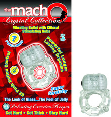 MACHO CRYSTAL COLLECTION PULSATING ERECTION KEEPER CLE | NW2238 | [category_name]