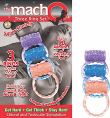 MACHO COLLECTION THREE RING SET | NW2349 | [category_name]