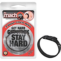 MACHO COLLECTION 3 SNAP COCK RING | NW2476 | [category_name]