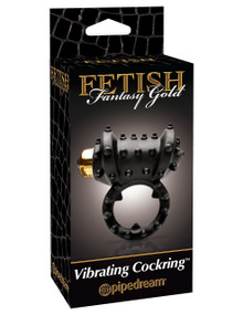 FETISH FANTASY GOLD VIBRATING COCK RING | PD399223 | [category_name]