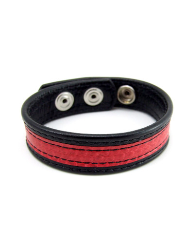 H2H COCK RING SNAKE SKIN RED (WD) | PY68R | [category_name]
