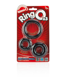 RINGO 3PACK BLACK | SCRRINGO3P101 | [category_name]