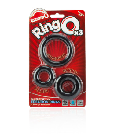 RINGO 3PACK BLACK | SCRRINGO3P101 | [category_name]