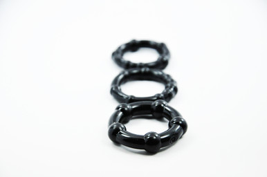 CLOUD 9 COCKRING COMBO BEADED BLACK | WTC63841 | [category_name]