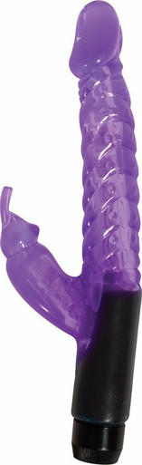 JELLY MINI RABBIT VIBRO WAND PURPLE | NW19032 | [category_name]