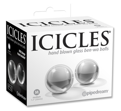 ICICLES #42 MEDIUM GLASS BEN-WA BALLS | PD294200 | [category_name]