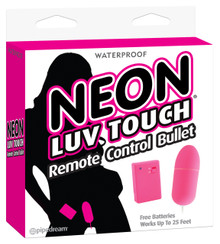 NEON LUV TOUCH REMOTE CONTROL BULLET PINK | PD267411 | [category_name]
