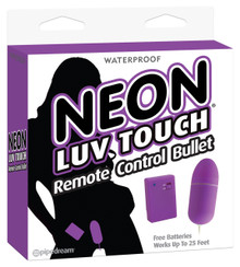 NEON LUV TOUCH REMOTE CONTROL BULLET PURPLE | PD267412 | [category_name]