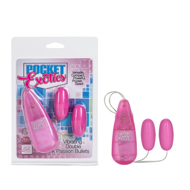 POCKET EXOTICS DOUBLE PINK PASSION BULLET | SE110404 | [category_name]