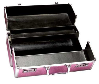 LOCKABLE VIBRATOR CASE PINK LARGE | BMS09816 | [category_name]