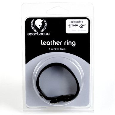 NICKEL FREE LEATHER COCK RING | SPL07C1 | [category_name]