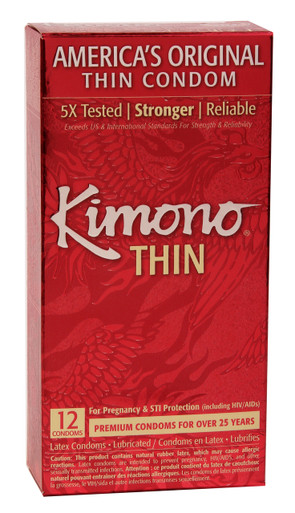 KIMONO LUBRICATED CONDOM 12 PK | KM01012 | [category_name]