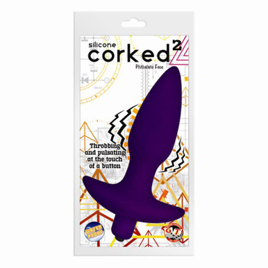 CORKED 2 VIBRATING MEDIUM LAVENDER | GT848LCS | [category_name]