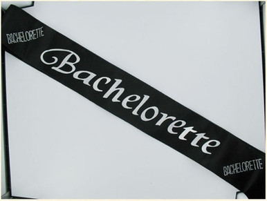BACHELORETTE BLACK SASH | GASBACHBS | [category_name]