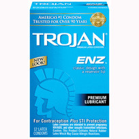 TROJAN ENZ LUBRICATED 12 PK | T93752 | [category_name]