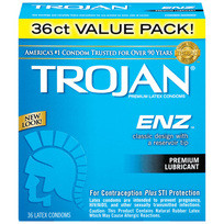 TROJAN ENZ LUBRICATED 36PK | T93951 | [category_name]