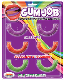 GUM JOB ORAL SEX CANDY TEETH COVERS 6 PACK | HO2855 | [category_name]