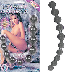 THAI JELLY ANAL BEADS-BLACK | NW12011 | [category_name]
