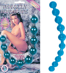 THAI JELLY ANAL BEADS-BLUE | NW12012 | [category_name]