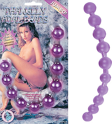 THAI JELLY ANAL BEADS-PURPLE | NW12014 | [category_name]