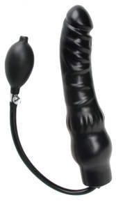 TRINITY 4 MEN INFLATABLE PENIS 11IN BLACK | XRLE640 | [category_name]
