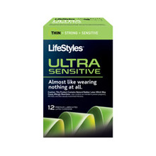 LIFESTYLES ULTRA SENSITIVE 12 PACK | R1712 | [category_name]