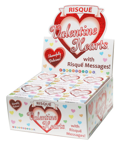RISQUE HEARTS 24PC DISPLAY | CAP286 | [category_name]