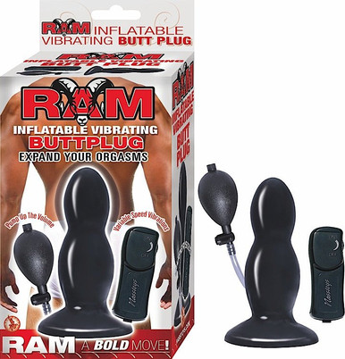 RAM INFLATABLE VIBRATING BUTT PLUG | NW2406 | [category_name]