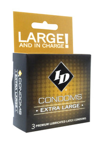 ID EXTRA LARGE CONDOM 3PK | IDWXL03 | [category_name]