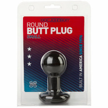 ROUND BUTT PLUG SMALL BLACK | DJ024453 | [category_name]