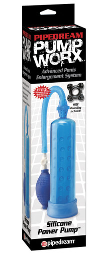 PUMP WORX SILICONE POWER PUMP BLUE | PD325514 | [category_name]