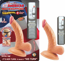 ALL AMERICAN MINI WHOPPERS 4IN CURVED DONG W/BALLS FLES | NW23911 | [category_name]
