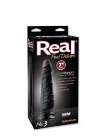REAL FEEL DELUXE #3 BLACK 7IN | PD151323 | [category_name]